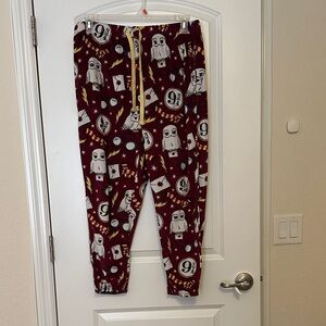 Disney Harry Potter Patterned Pajama Bottoms